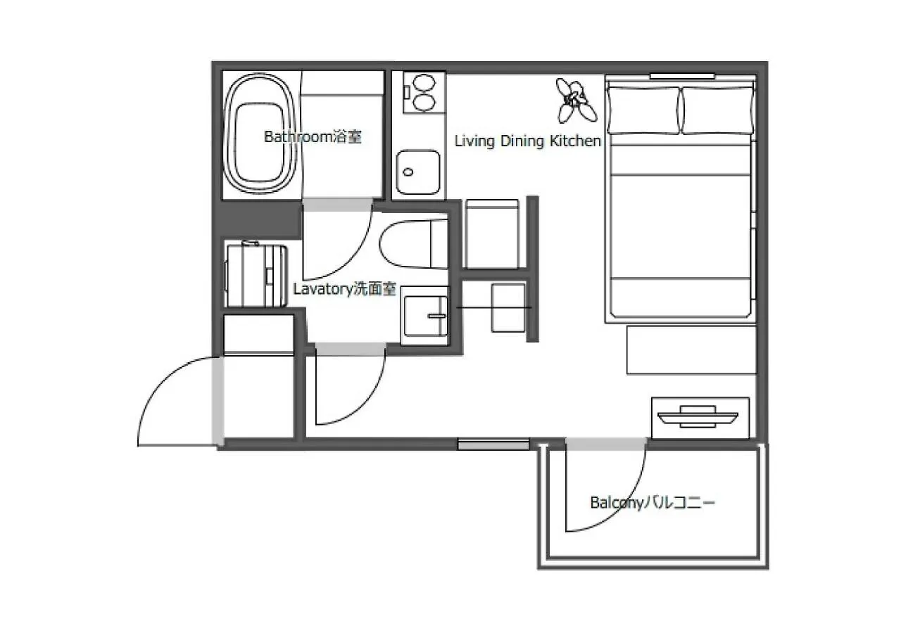 Groundeux Ohmorimachi Apartment Tokyo